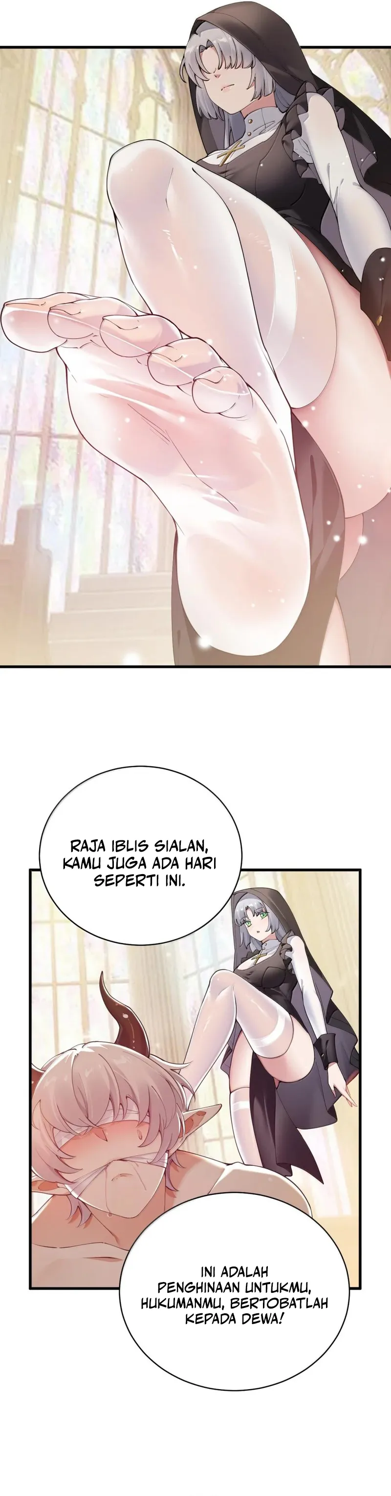 Miss Saintess Please Stop Your Wild Imagination! chapter 107 halaman 10
