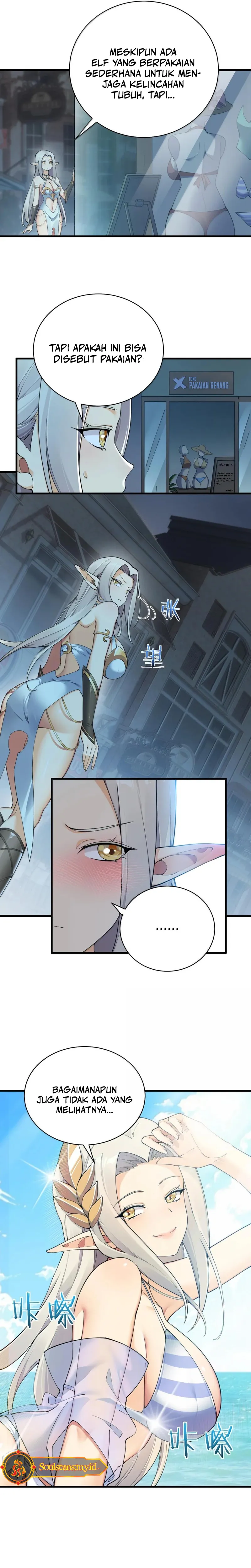 Miss Saintess Please Stop Your Wild Imagination! chapter 107 halaman 14