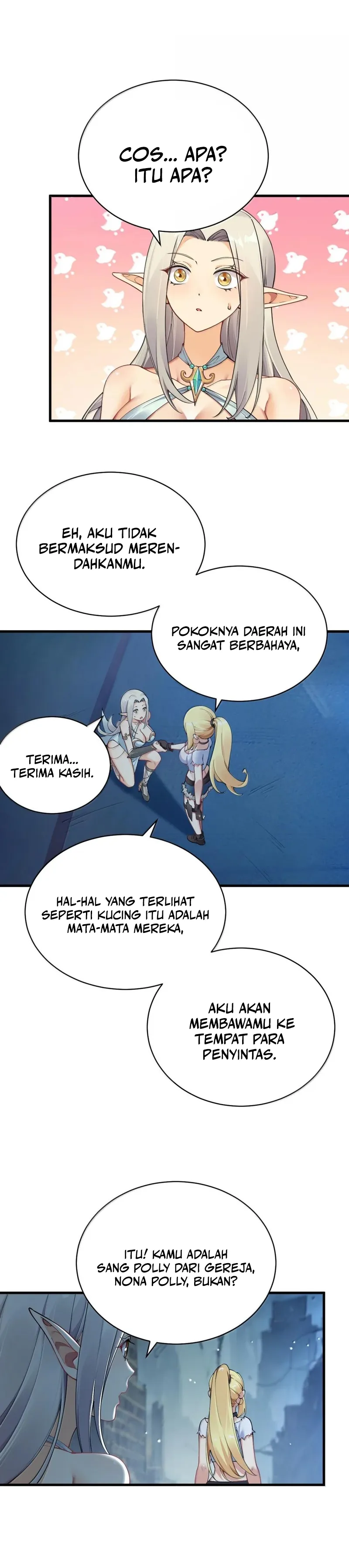 Miss Saintess Please Stop Your Wild Imagination! chapter 108 halaman 11